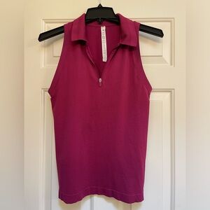 Lululemon Swiftly Tech Sleeveless Polo